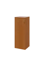 N 3 - 4D kancelářská skříň, 1-dveřová, levá, 1100x400x400, olše jantar